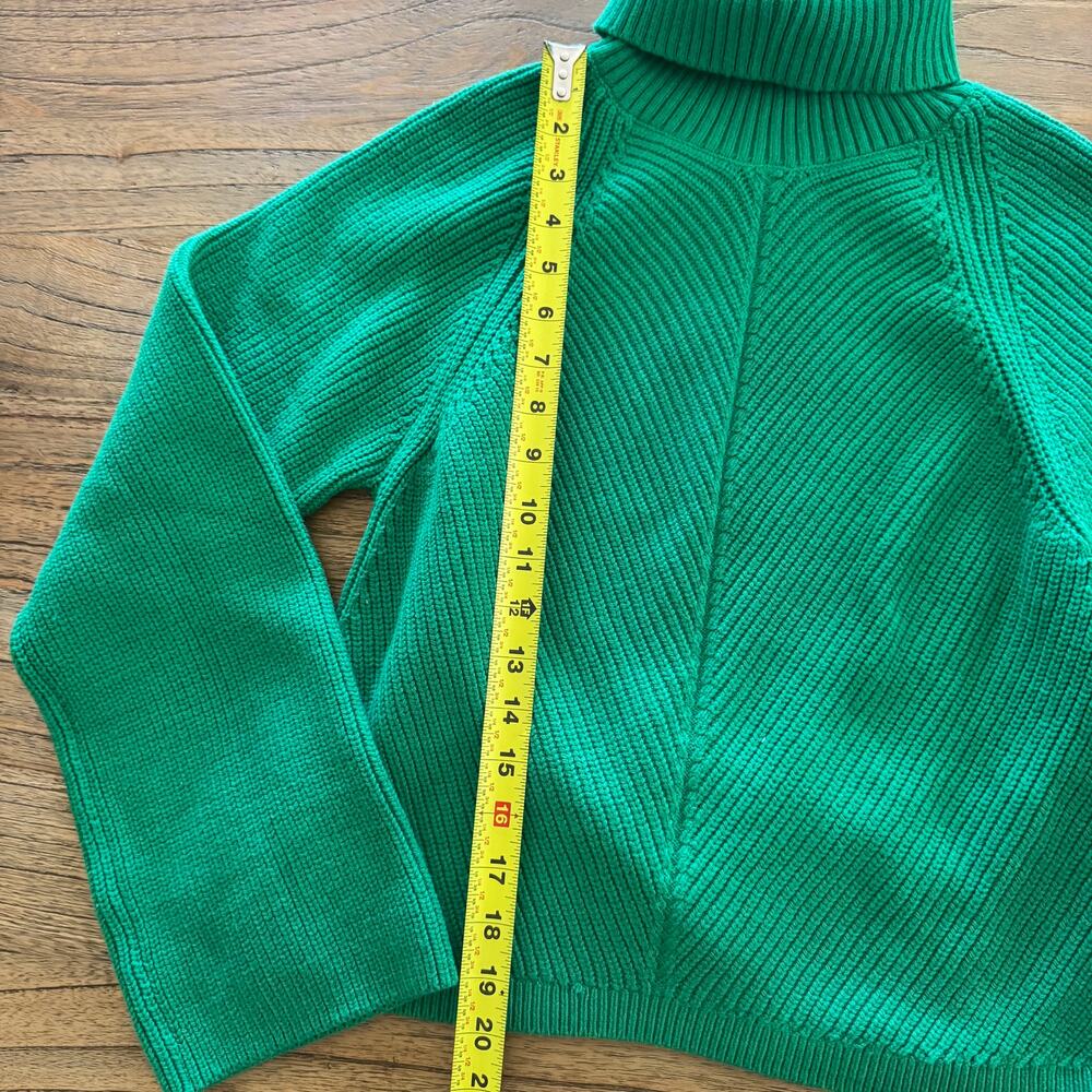 Maeve Cropped Turtleneck Sweater - Size M - Picture 7 of 7